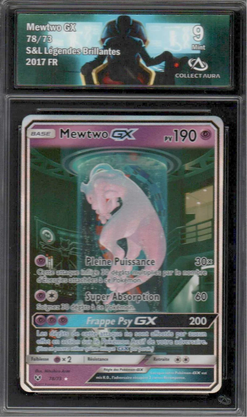 Mewtwo GX - 78/73 - SL Légendes Brillantes - CollectAura 9 - FR