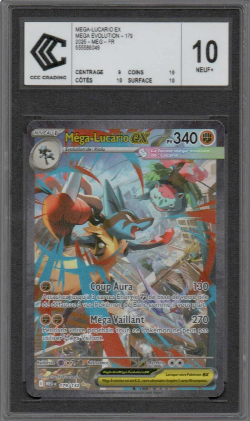 Méga-Lucario SAR ex 179/132 - ME01 - CCC 10 - FR