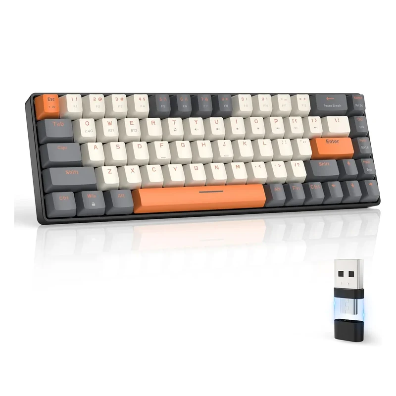 RK68 Orange et Gris