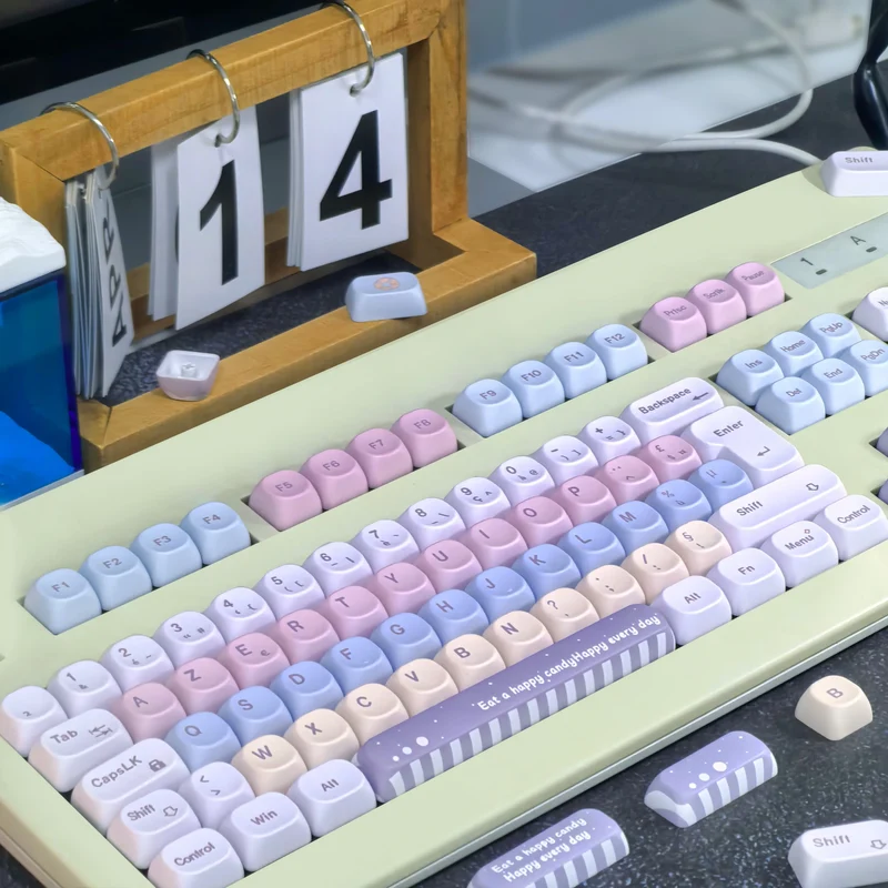 Keycaps AZERTY MOA Pastel Candy