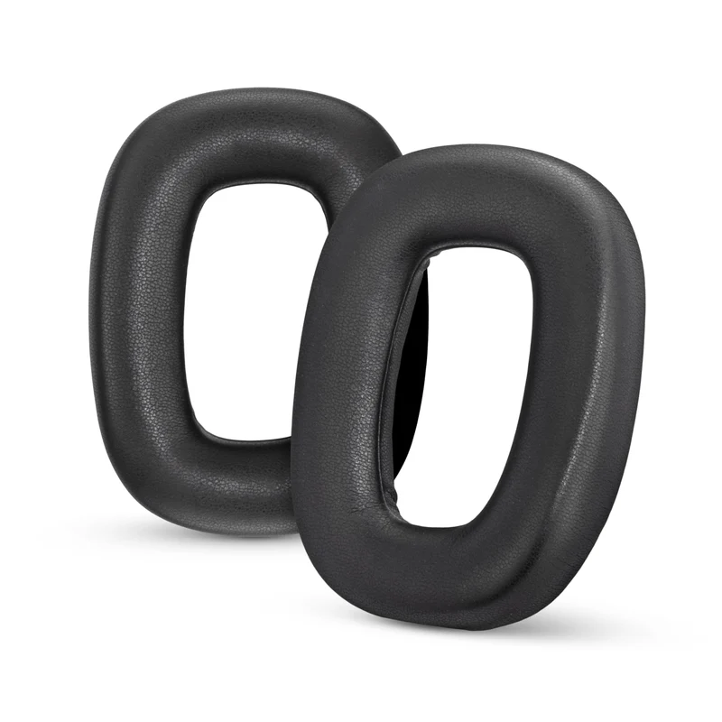 Coussinets d'oreille de rechange pour casque Logitech Astro A30. Cuir PU souple et mousse à mémoire de forme haute densité pour un confort et une durabilité accrus.