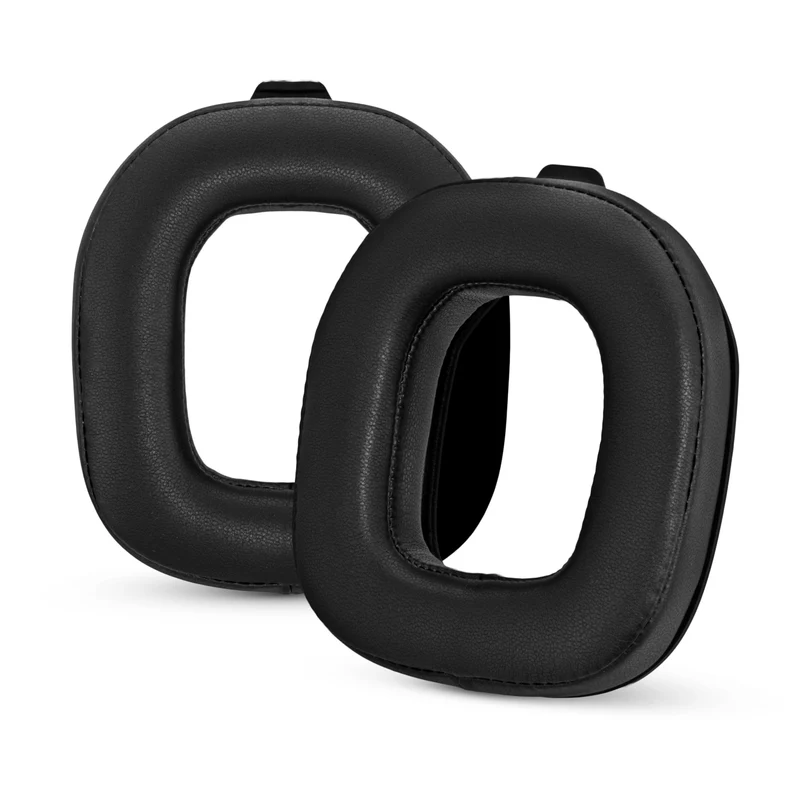 Coussinets d'oreille de rechange pour casques Logitech Astro A50 GEN4, A50 GEN5 et A50X. Cuir PU souple et mousse à mémoire de forme haute densité.