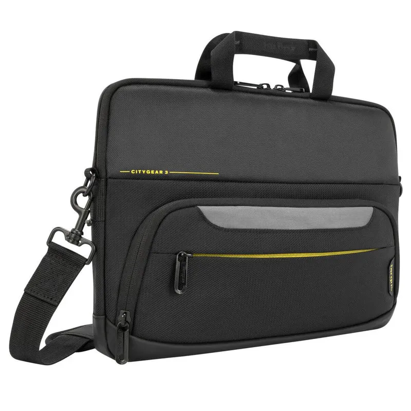 Sacoche fine pour ordinateur portable Targus CityGear 14 pouces - Noir