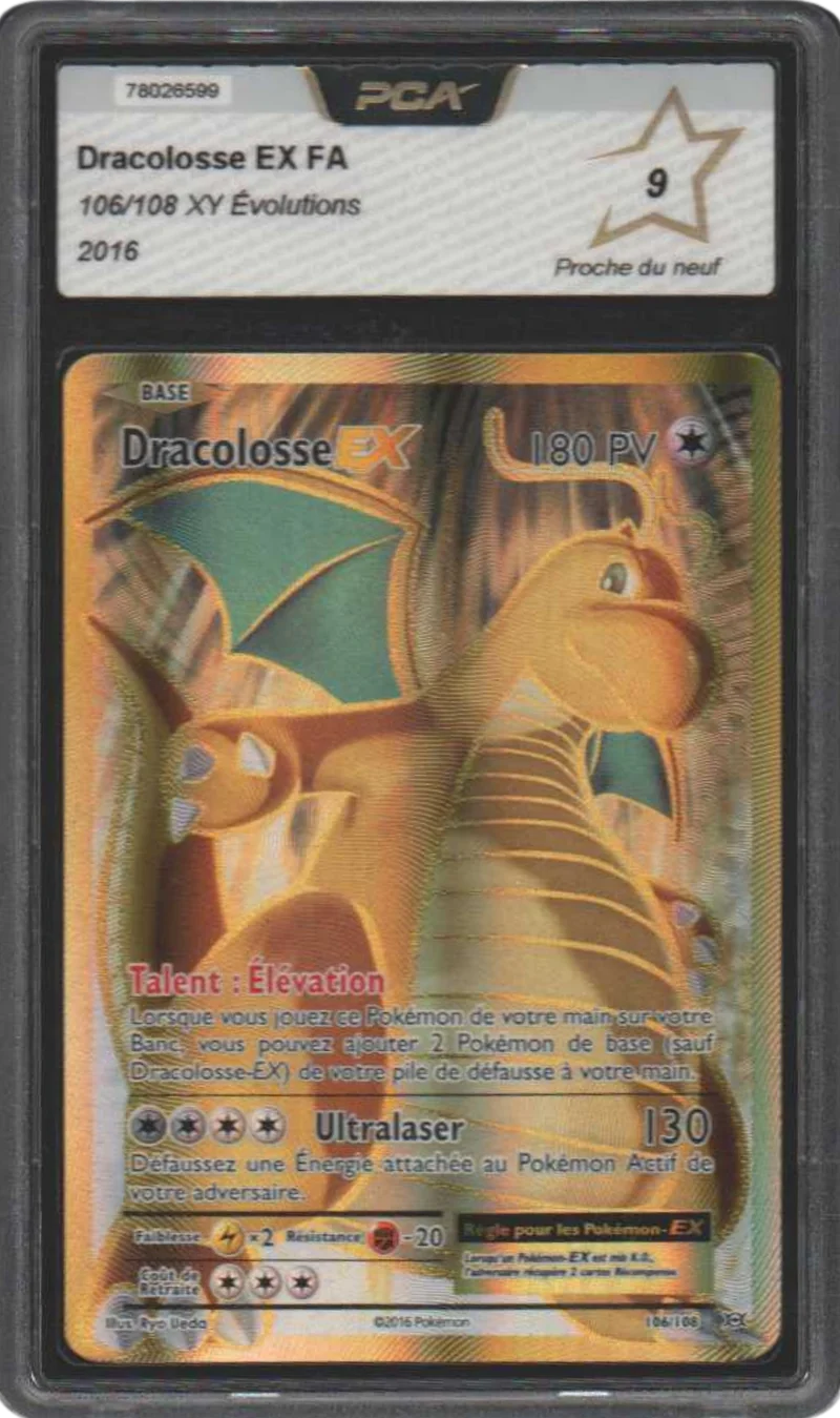Dracolosse EX - XY Evolutions 106/108 - PCA 9 - FR