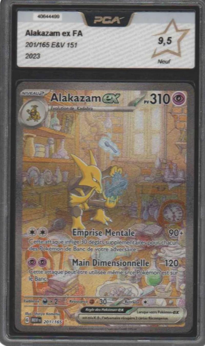 Alakazam ex -151 201/165 - PCA 9.5 - FR