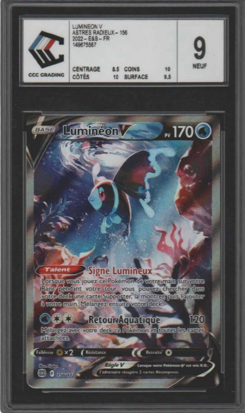 Lumineon V - Astres Radieux 156/172 - CCC 9 - FR