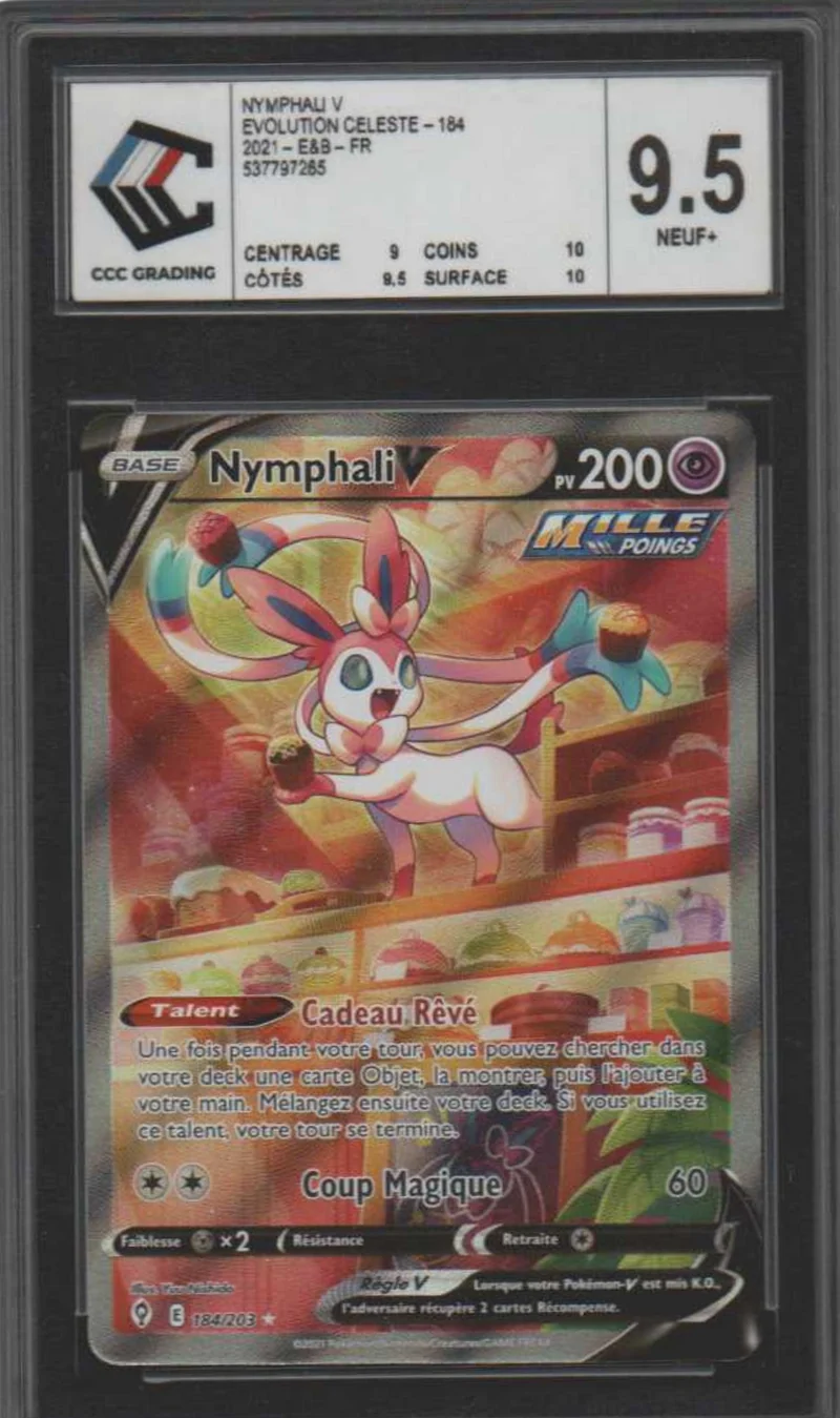 Nymphali V - Evolution Celeste 184/203 - CCC 9.5 - FR