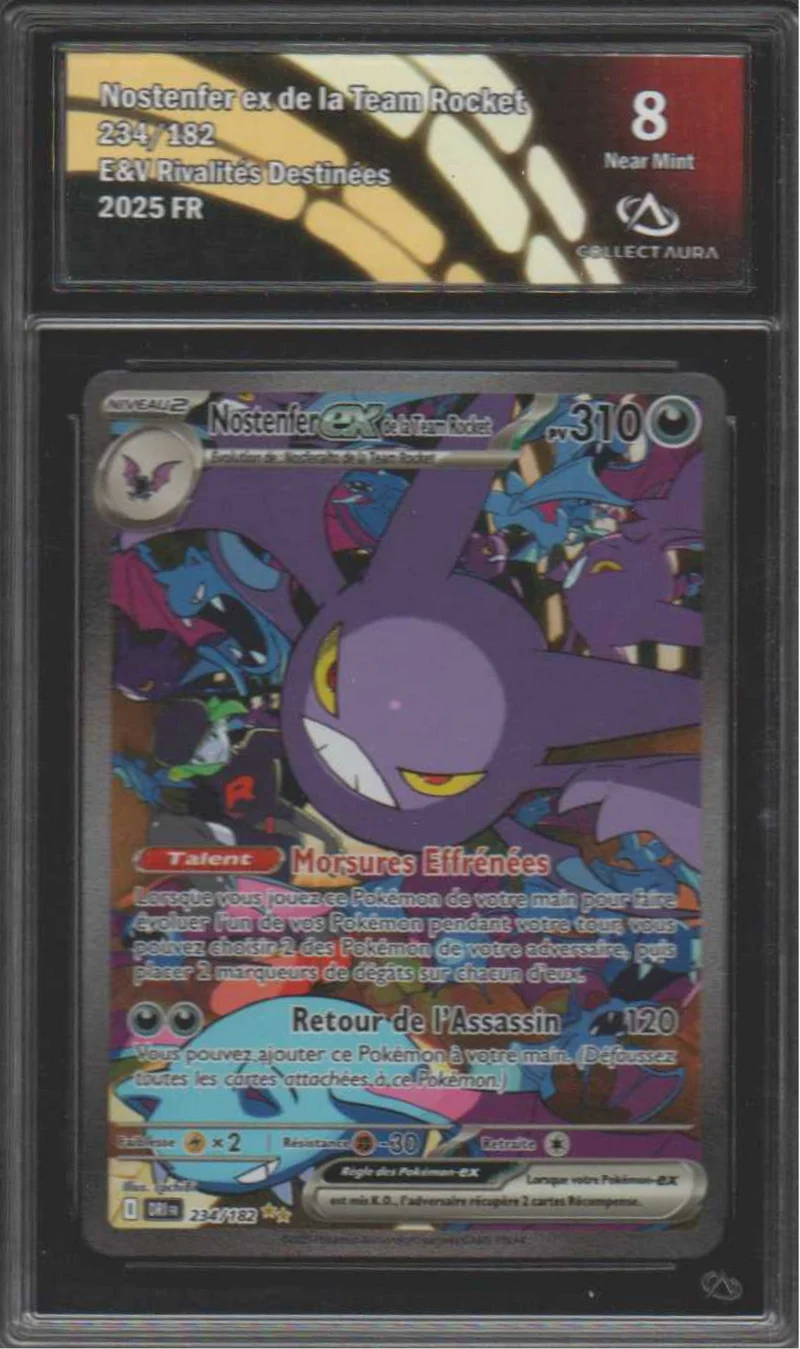 Nostenfer ex de la Team Rocket 234/182 - Rivalités Destinées - EV10 - CollectAura 8 - FR