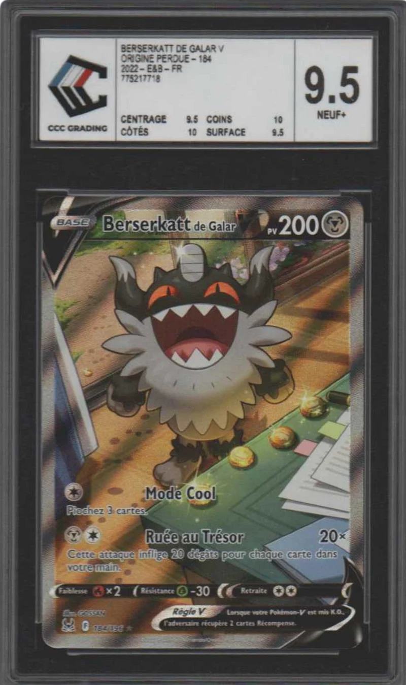 Berserkatt de Galar V - Origine Perdue 184/196 - CCC 9.5 - FR
