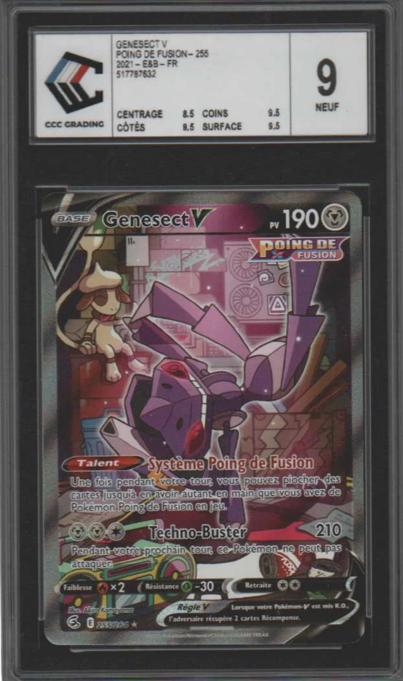 Genesect V - Poing de Fusion 255/264 - CCC 9 - FR