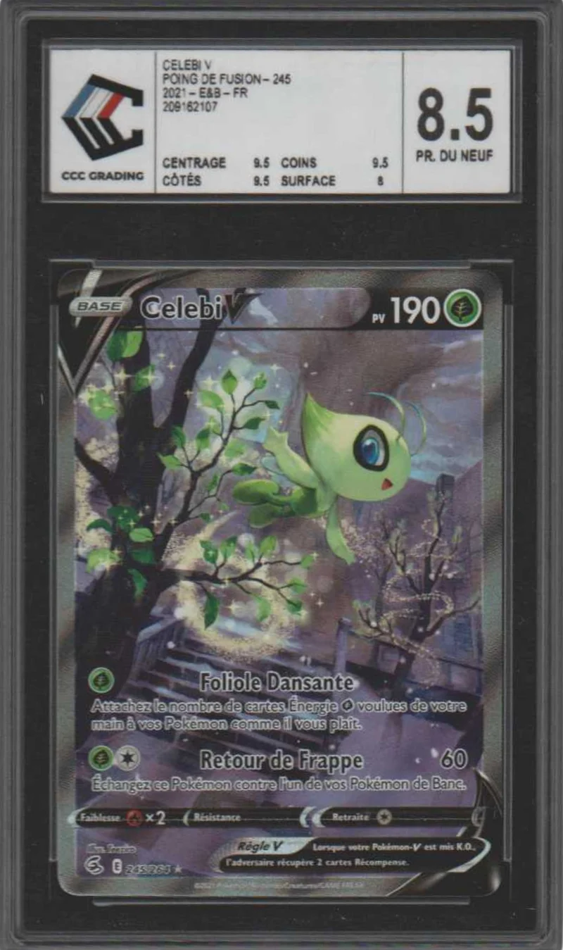 Celebi V - Poing de Fusion 245/264 - CCC 8.5 - FR