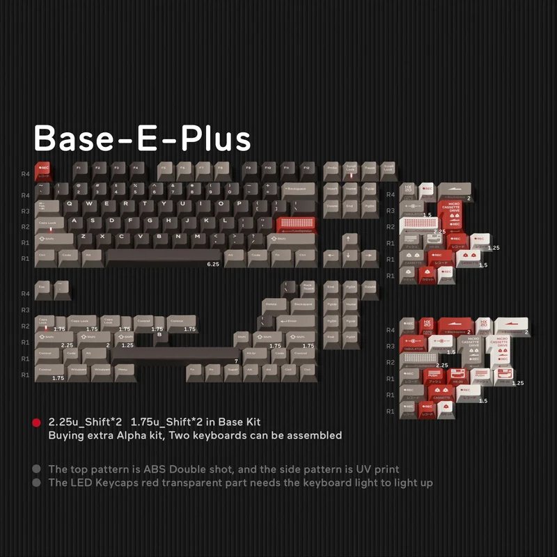 DMK HX-20 KEYCAPS