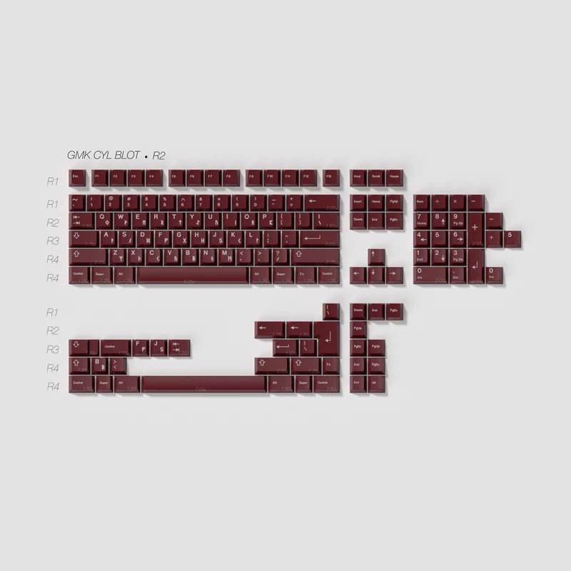GMK CYL BLOT KEYCAPS