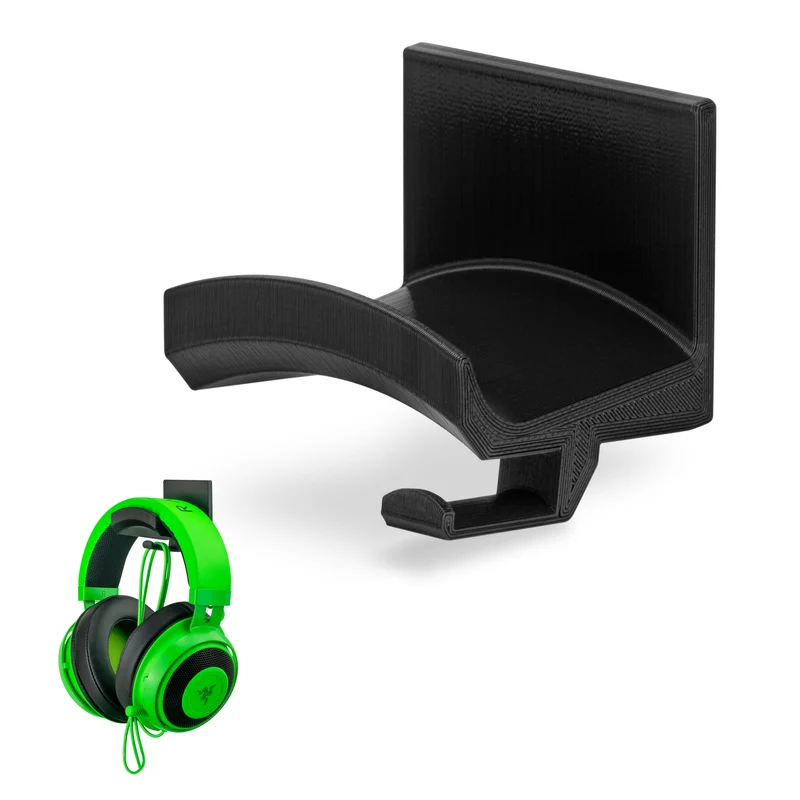 Ultra-C : Support de suspension pour casque avec crochet de câble