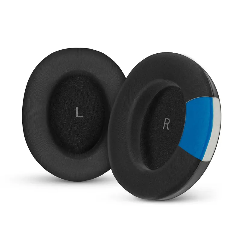 Coussinets de rechange hybrides pour casque Sennheiser Momentum 4, gel rafraîchissant doux, tissu respirant et soyeux avec cuir PU et mousse à mémoire de forme
