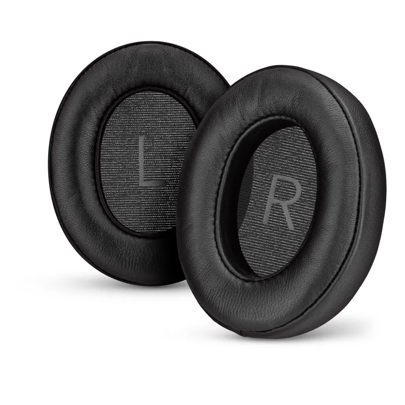 Coussinets de rechange pour casque Sennheiser Momentum 3 - Cuir véritable souple et mousse à mémoire de forme pour un confort optimal