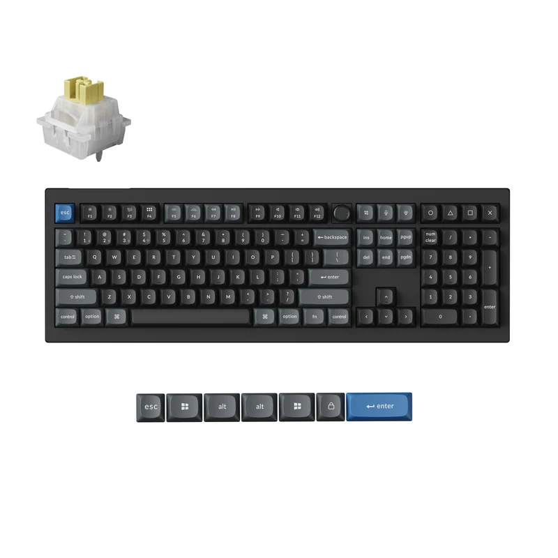 Keychron V6 Ultra Hybrid 8K Wireless Magnetic & Mechanical Keyboard