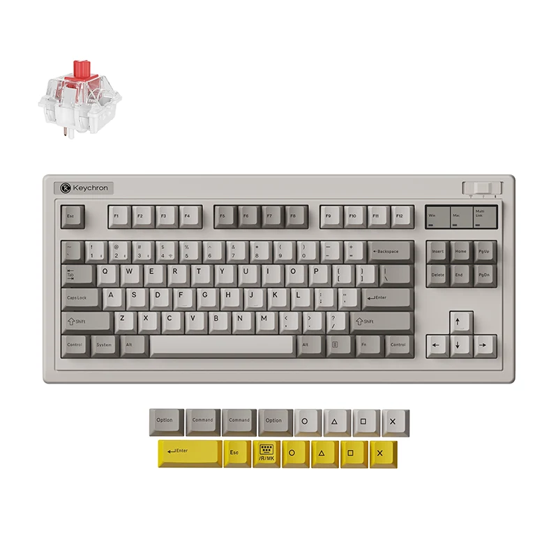 Keychron R3 QMK Wireless Mechanical Keyboard