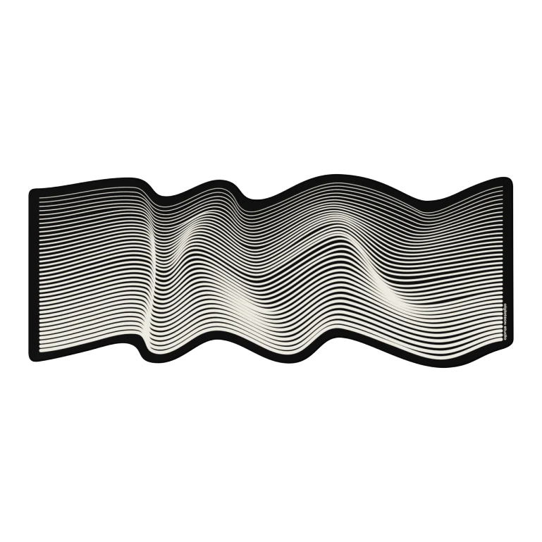 BLACK SNAIL DESKMAT