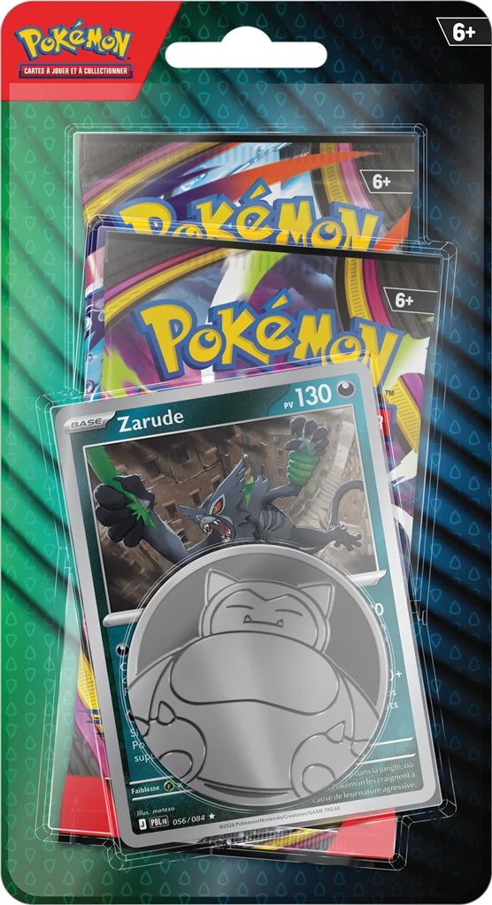 Pokemon - Duo-Pack Zarude - Chaos Ascendant - Nuit Noire - FR