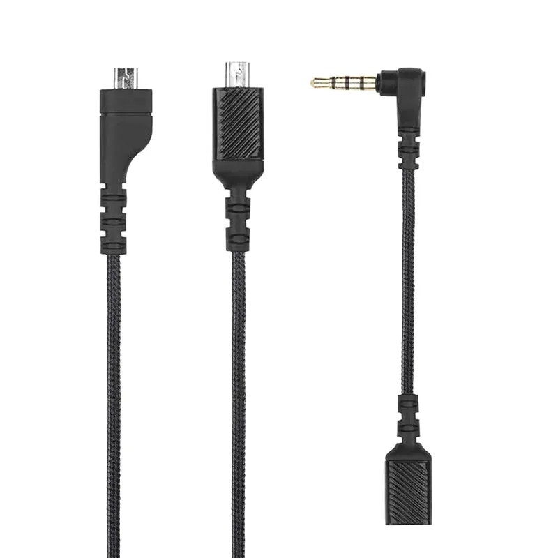 Câble audio de remplacement pour casques de jeu STEELSERIES ARCTIS 3, 5, 7 et Arctis Pro, Arctis Pro Wireless et GameDac - 1.8 M / 70"