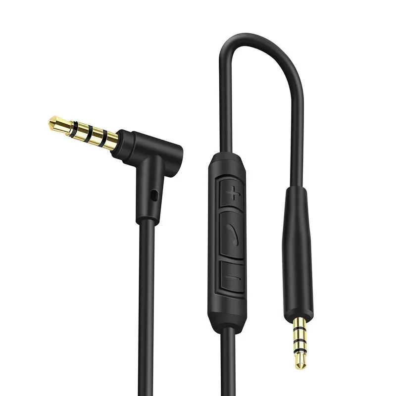 Câble audio de remplacement pour casque BOSE NC700 QC25 QC35 QC45 avec micro en ligne et télécommande, 1.5 m / 59"