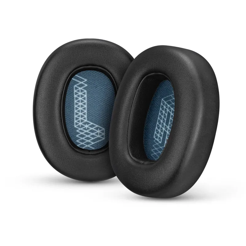 Oreillettes de remplacement pour JBL E65 (E65BT E65BTNC), Live 650 (650NC 650BTNC), Live 660 (660NC 660BTNC) et Duet NC, coussins en cuir PU souple