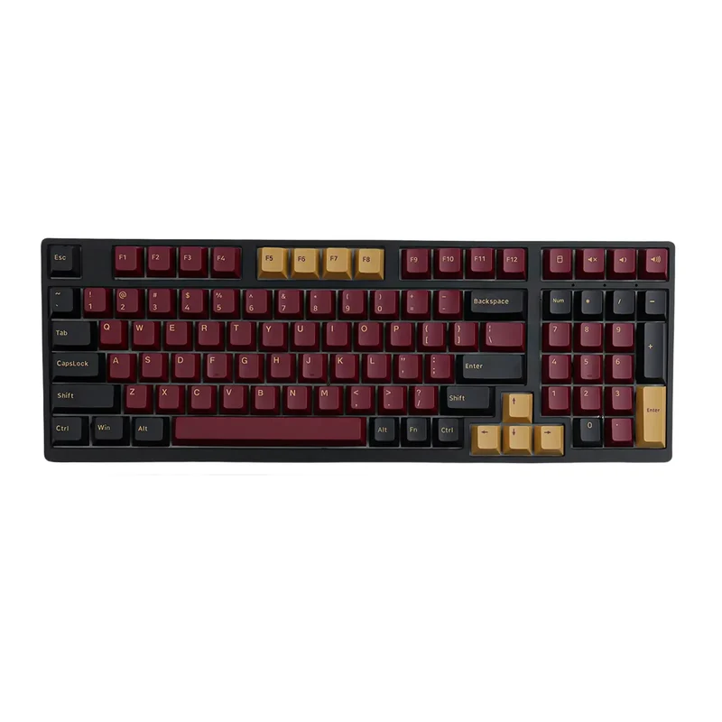 Keycaps QWERTY RedSun