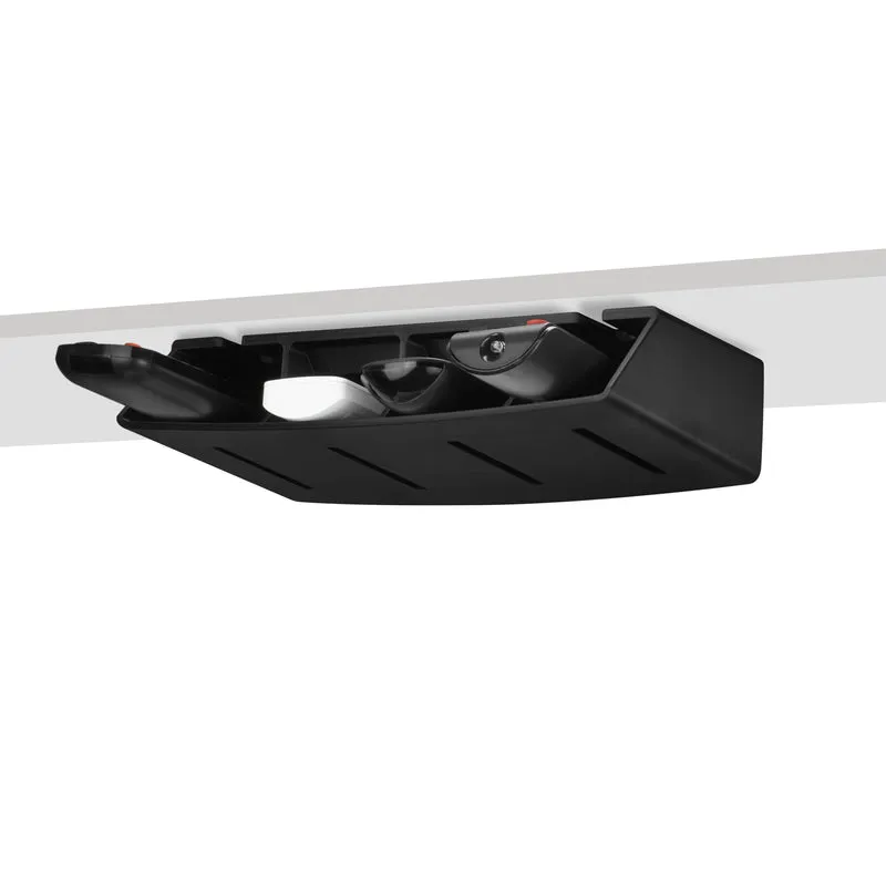 Support de télécommande universel – Support mural amovible et sous le bureau pour téléviseur, DVD, streaming, télécommandes de climatisation et plus encore – Organisateur peu encombrant
