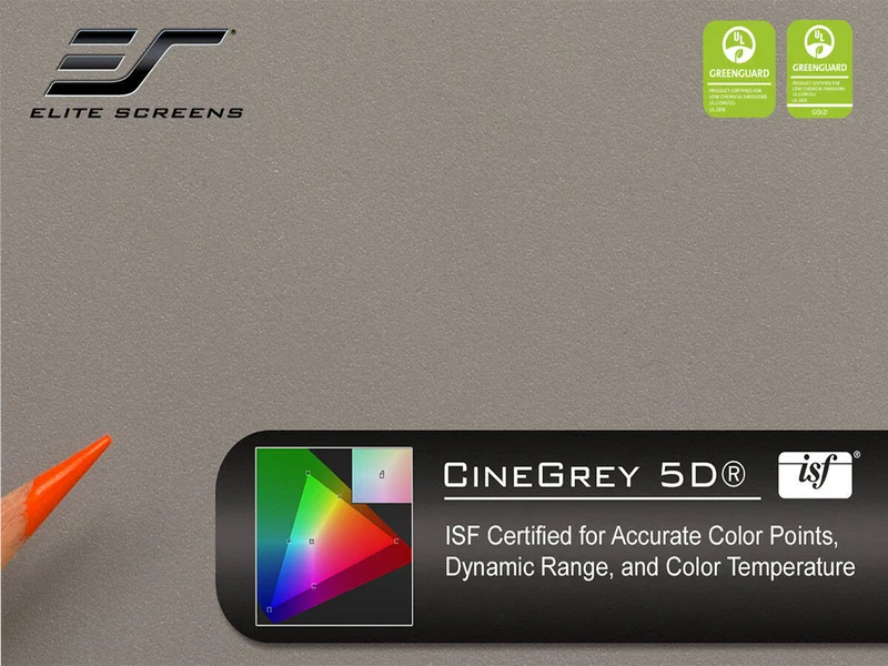 CineGrey 5D - Monster van het schermmateriaal (DIN A4)