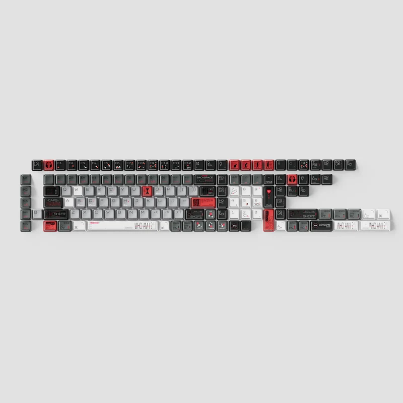 Bio-Individual - Nuclear Power Shine-through Dye-Sub PBT Full Keycap Set