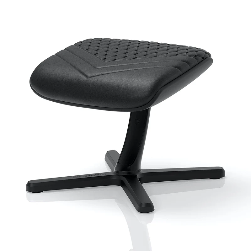 Noblechairs Footrest V2 True Leather Black
