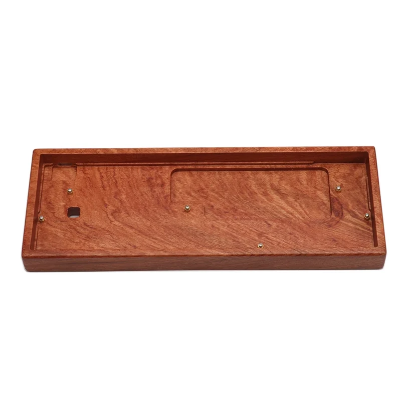 Case de clavier mécanique 60% GH60 Bois de Rose
