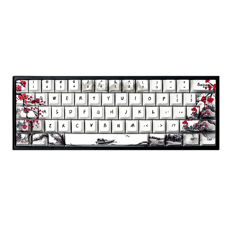 Keycaps AZERTY Japon 128 touches