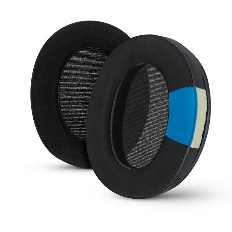 Coussinets d'oreille hybrides pour casque Sony WH-XB910N, gel froid, tissu ultra doux, cuir PU et mousse à mémoire de forme plus épaisse