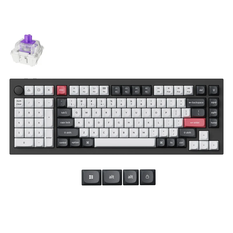 Keychron Q12 HE QMK Wireless Custom Keyboard