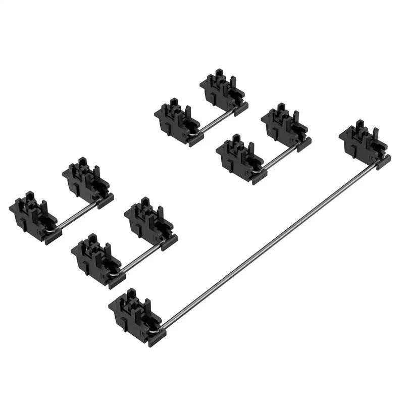 Stabilisateur Clavier Noir 4x2u 1x7u