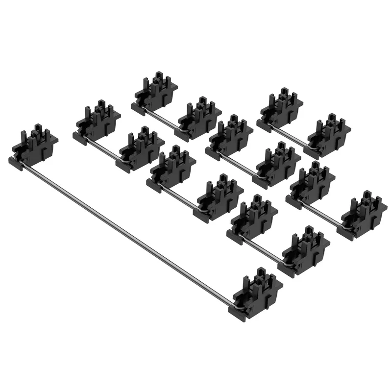 Stabilisateur Clavier Noir 7x2u 1x7u