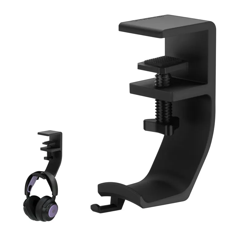 Brainwavz Claw – Support pour casque sous le bureau, à visser, facile à installer avec pince de montage réglable, convient à tous les casques