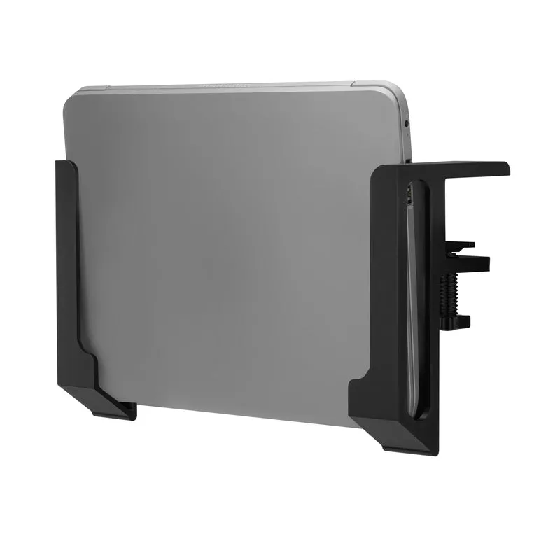 Support pour ordinateur portable pour côté du bureau, 1.2" / 31 mm, largeur réglable, idéal pour les MacBook, Surface, claviers, commutateurs, tablettes et plus encore