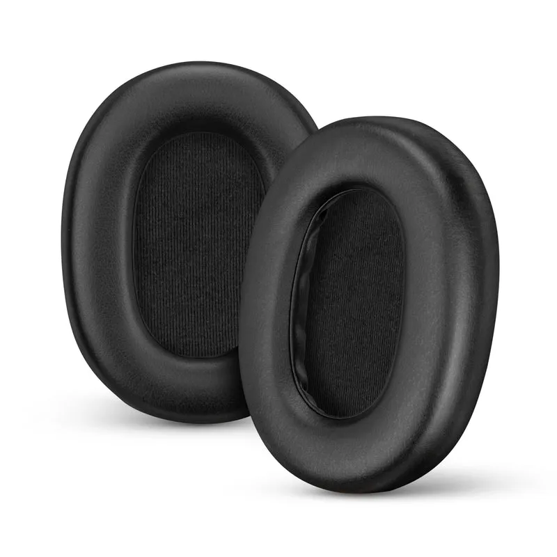 Oreillettes de remplacement pour écouteurs sans fil Jabra Elite 85H - Cuir PU souple et mousse à mémoire de forme
