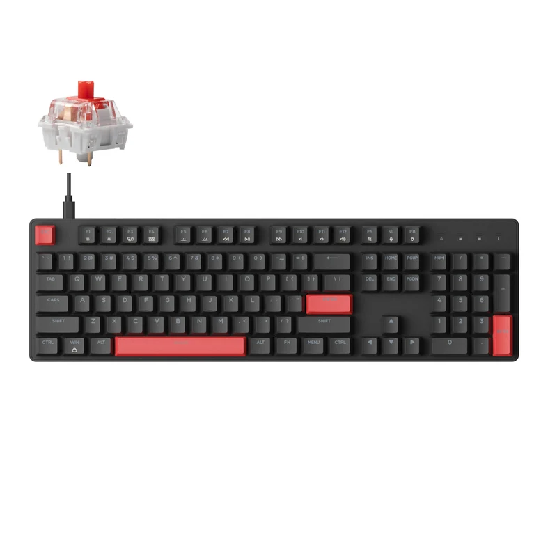 Lemokey X2 QMK Wired Mechanical Keyboard