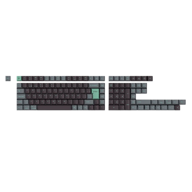 KEYCHRON HACKER MINT KEYCAP SET