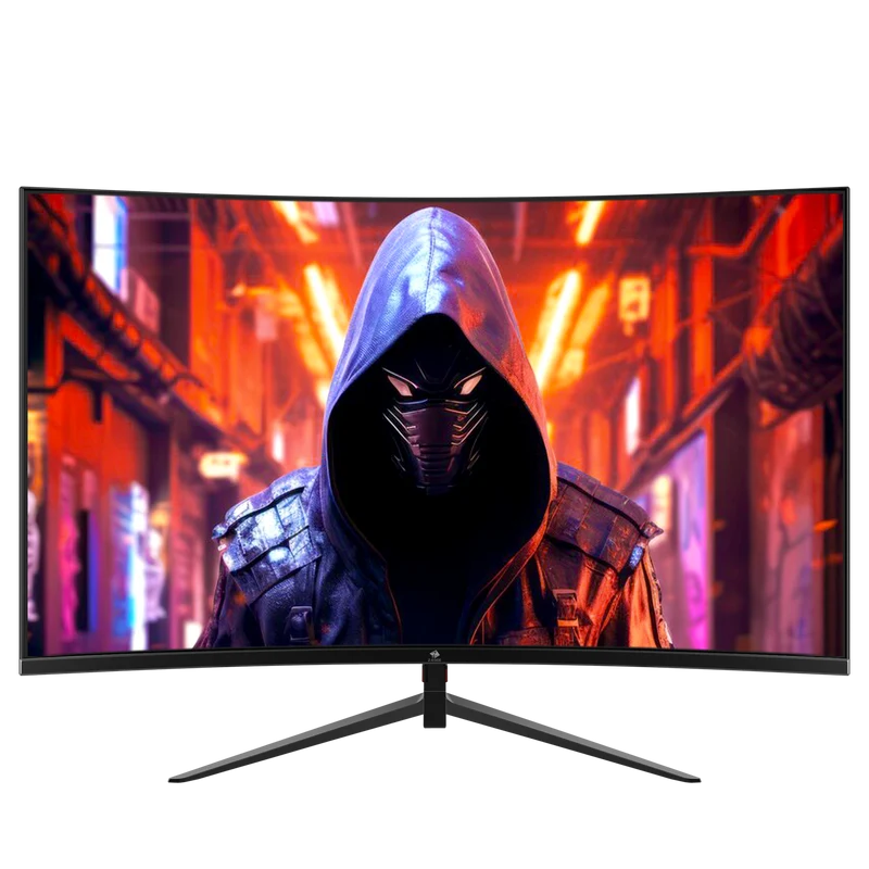 Refurbished: Z-EDGE 24 Inch Curved Gaming Monitor 180Hz 1ms Full HD 1080P HDMI & DP Port Support Universal Wall Mount