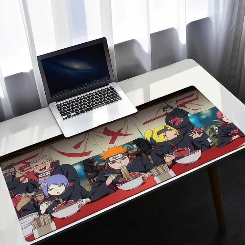 Tapis de souris Akatsuki mange des ramen