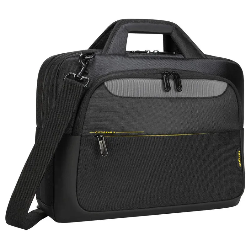 Sacoche pour ordinateur portable CityGear 15 à 17,3 pouces - Noir