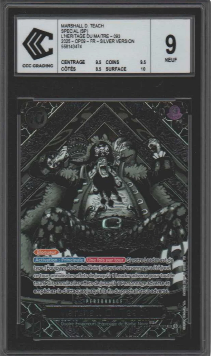 Marshall D.Teach - SR 093 - OP09 - One Piece - CCC 9 - FR