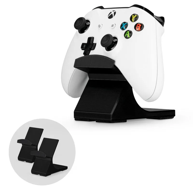 Support de bureau pour contrôleur de jeu (lot de 2) - Design universel pour Xbox ONE, PS5, PS4, PC, Steelseries, Steam et plus, réduit l'encombrement UGDS-05
