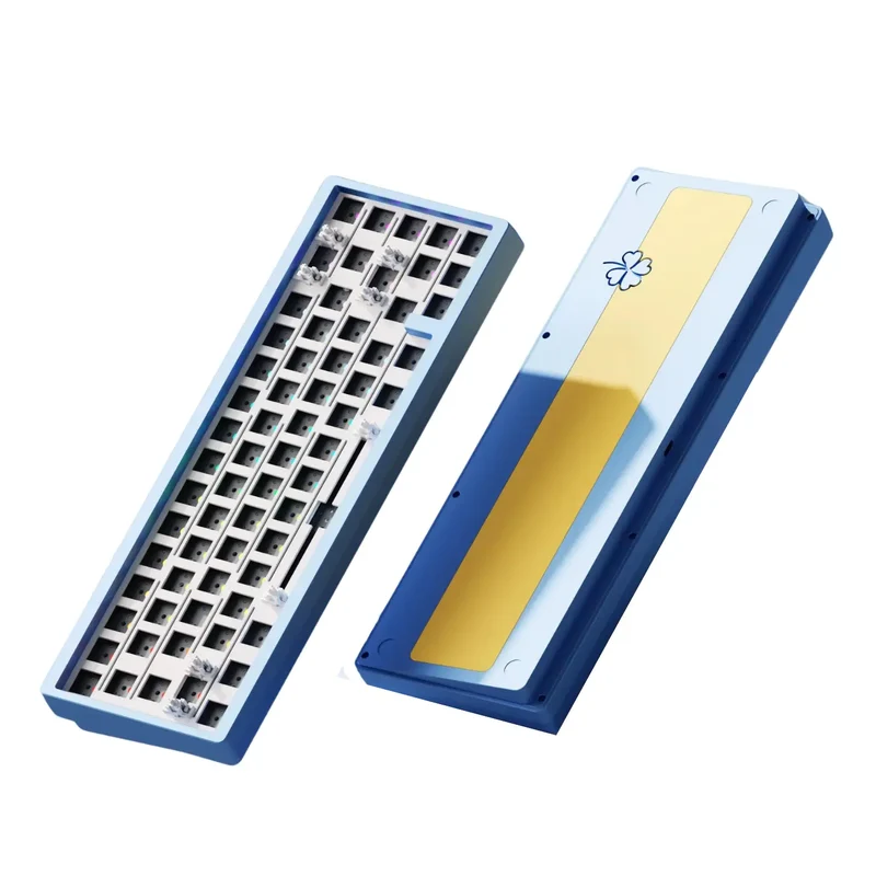 Kit clavier custom Lucky 65% Bleu Clair