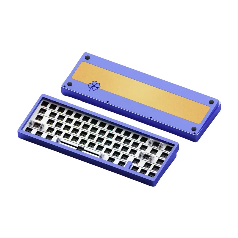 Kit clavier custom Lucky 65% Bleu